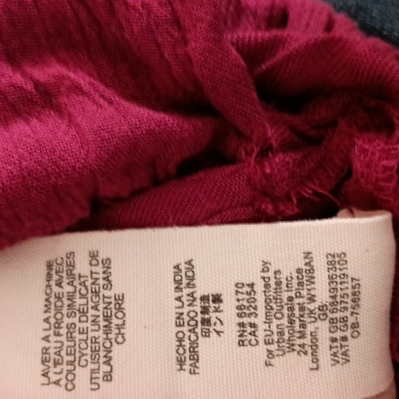 Free People Boho Chic Midi Dress With Floral Embroidered Front & Waist Ex Small - Picture 10 of 10